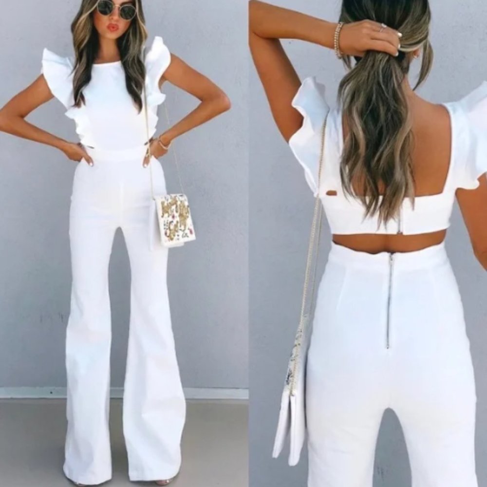White Jumpsuit